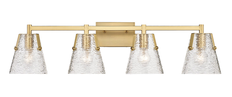 Analia 4 Light 36" Vanity in Modern Gold
