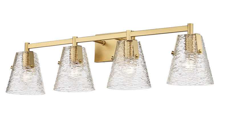 Analia 4 Light 36" Vanity in Modern Gold
