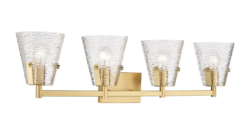 Analia 4 Light 36" Vanity in Modern Gold