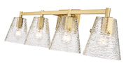 Analia 4 Light 36" Vanity in Modern Gold