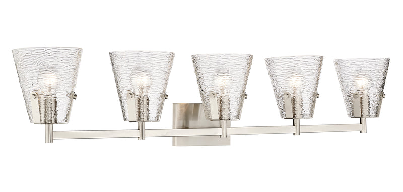 Analia 5 Light 45.75" Vanity in Brushed Nickel