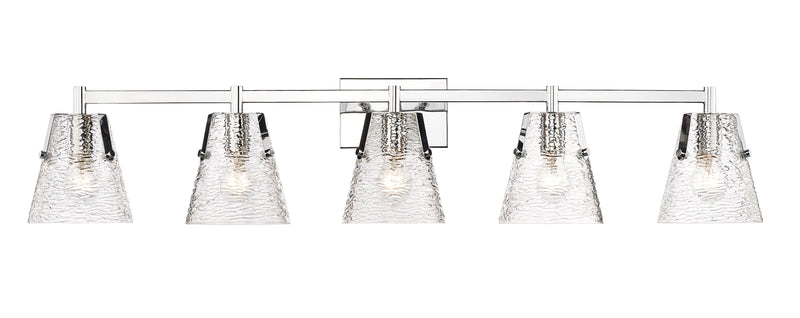 Analia 5 Light 45.75" Vanity in Chrome