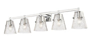 Analia 5 Light 45.75" Vanity in Chrome