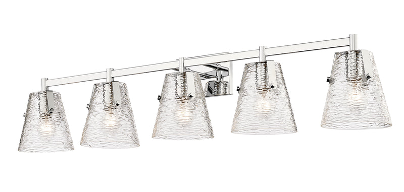 Analia 5 Light 45.75" Vanity in Chrome