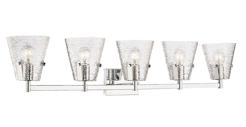 Analia 5 Light 45.75" Vanity in Chrome