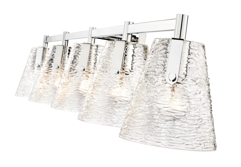 Analia 5 Light 45.75" Vanity in Chrome