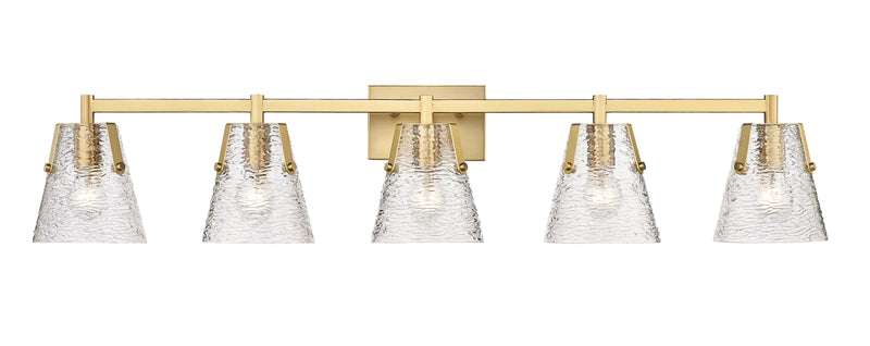 Analia 5 Light 45.75" Vanity in Modern Gold