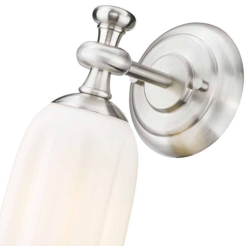 Orion 1 Light 4.75" Wall Sconce in Brushed Nickel