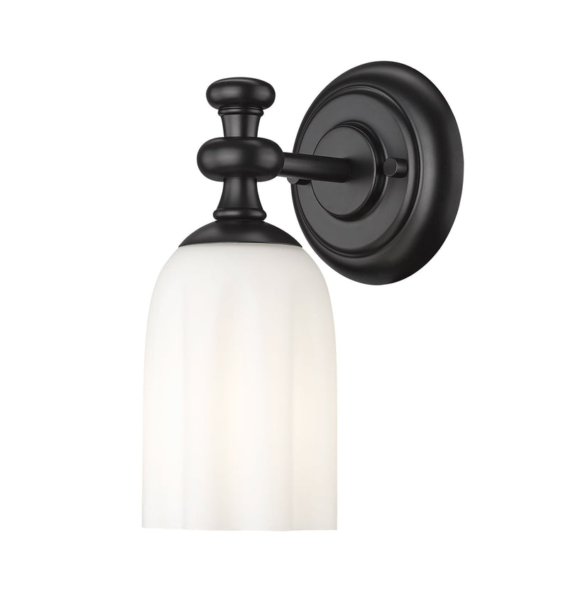 Orion 1 Light 4.75" Wall Sconce in Matte Black