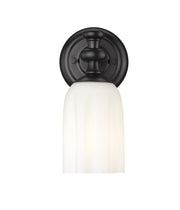 Orion 1 Light 4.75" Wall Sconce in Matte Black