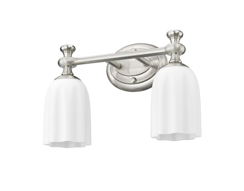 Orion 2 Light 13.75" Vanity in Brushed Nickel