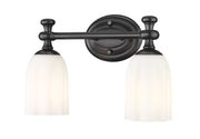 Orion 2 Light 13.75" Vanity in Matte Black