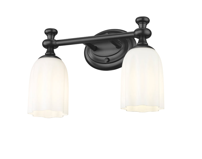 Orion 2 Light 13.75" Vanity in Matte Black