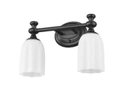 Orion 2 Light 13.75" Vanity in Matte Black