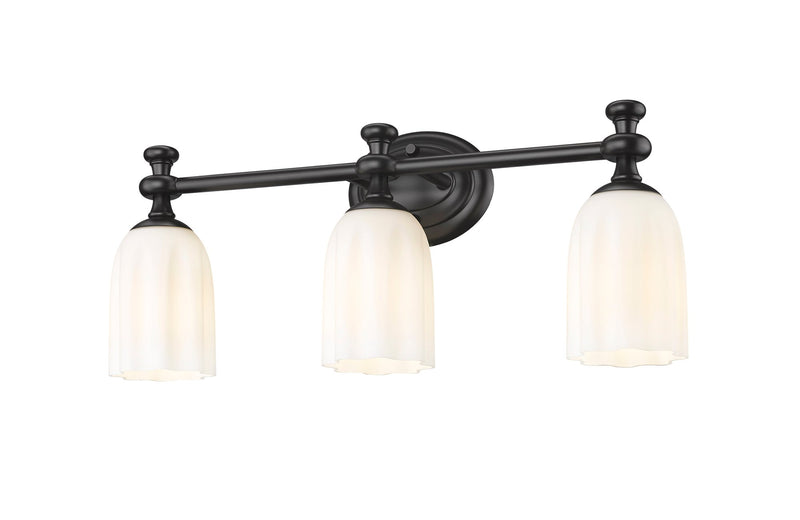 Orion 3 Light 22" Vanity in Matte Black