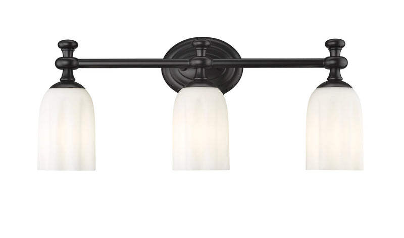 Orion 3 Light 22" Vanity in Matte Black