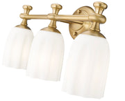 Orion 3 Light 22" Vanity in Modern Gold
