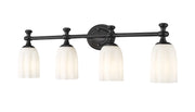 Orion 4 Light 31.25" Vanity in Matte Black