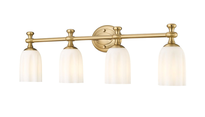 Orion 4 Light 31.25" Vanity in Modern Gold