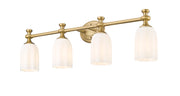 Orion 4 Light 31.25" Vanity in Modern Gold