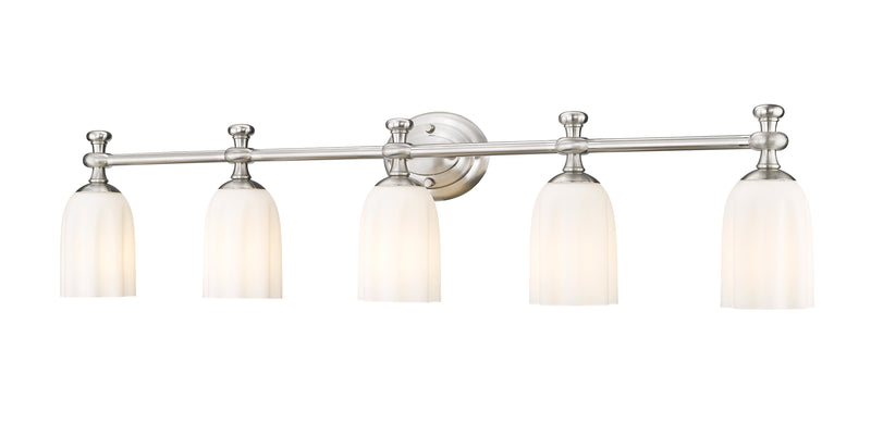Orion 5 Light 40.25" Vanity in Brushed Nickel