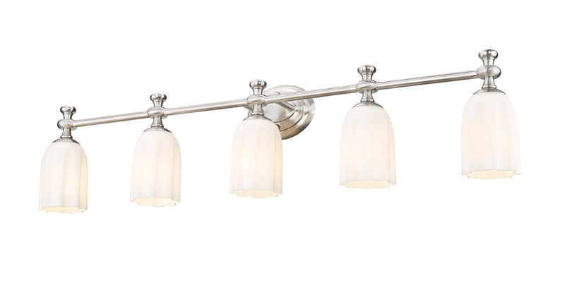 Orion 5 Light 40.25" Vanity in Brushed Nickel