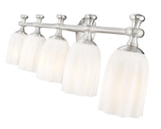 Orion 5 Light 40.25" Vanity in Brushed Nickel