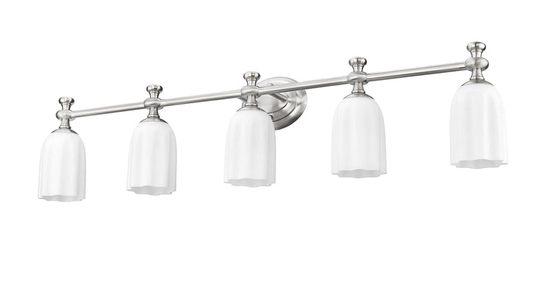 Orion 5 Light 40.25" Vanity in Brushed Nickel