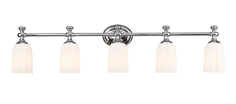 Orion 5 Light 40.25" Vanity in Chrome