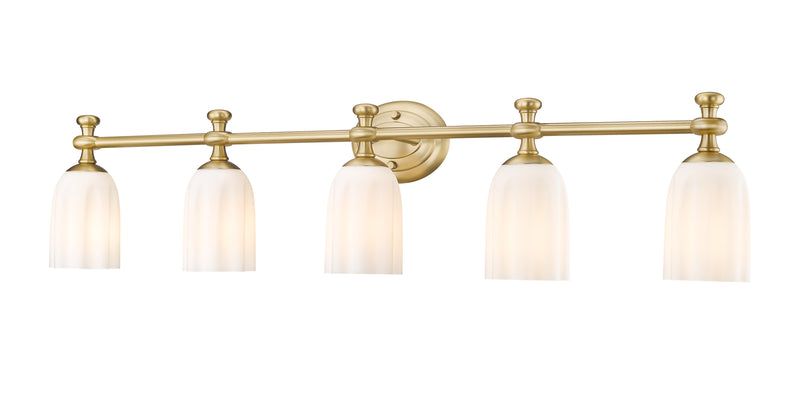 Orion 5 Light 40.25" Vanity in Modern Gold