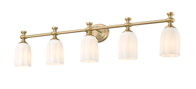 Orion 5 Light 40.25" Vanity in Modern Gold
