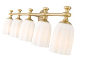 Orion 5 Light 40.25" Vanity in Modern Gold