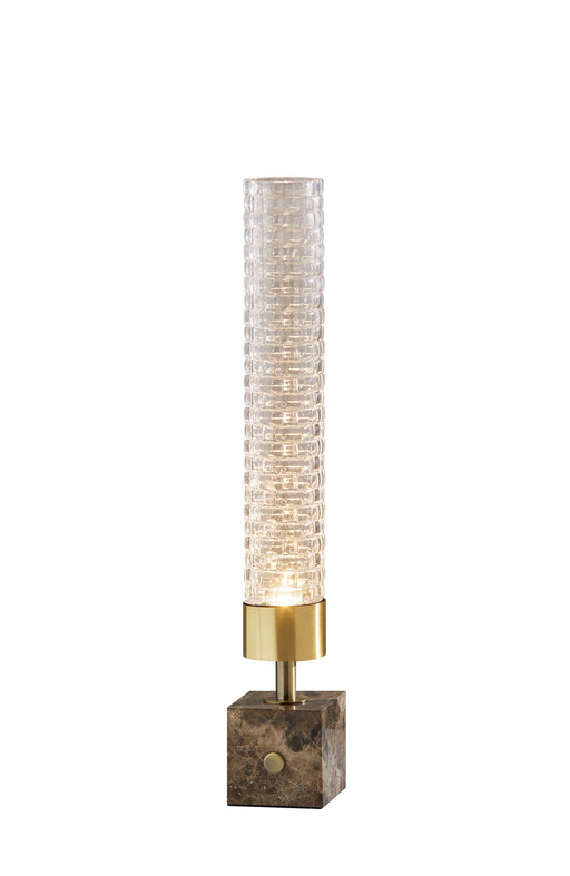 Harriet LED Table Lamp in Antique Brass - Lamps Expo