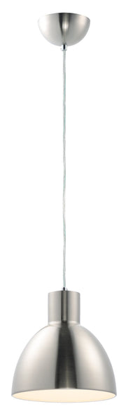 Cora 8.75" Pendant in Satin Nickel