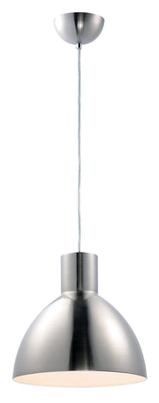 Cora 13.75" Pendant in Satin Nickel