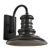 Redding Station 12" Outdoor Wall Lantern in Restoration Bronze