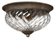 4881PZ - Plantation Medium Flush Mount by Hinkley Lighting