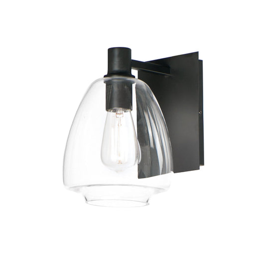 Babylon 1 Light Wall Sconce in Black
