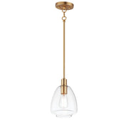 Babylon 7.25" Pendant in Satin Brass