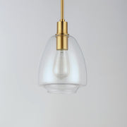 Babylon 7.25" Pendant in Satin Brass