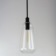 Babylon 7.5" Cylinder Pendant in Black