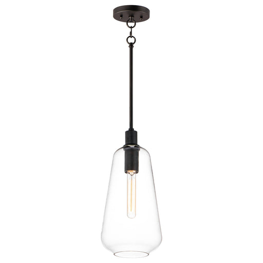 Babylon 7.5" Cylinder Pendant in Black
