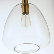 Babylon 11.5" Pendant in Satin Brass