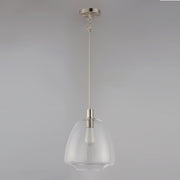 Babylon 11.5" Pendant in Satin Nickel