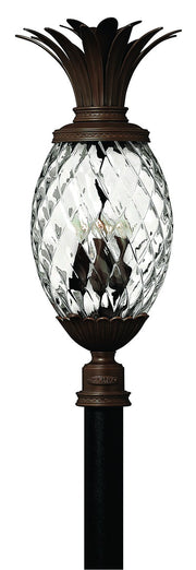 Plantation Extra Large Outdoor Post Light in Copper Bronze