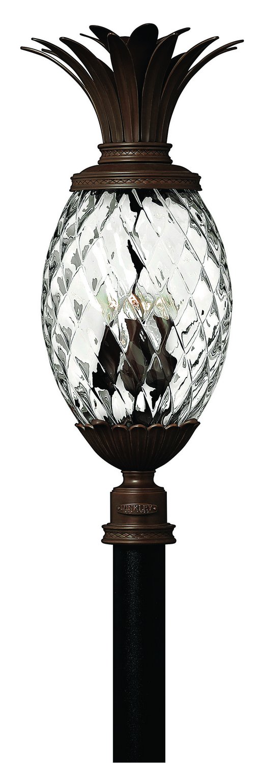 Plantation Extra Large Outdoor Post Light in Copper Bronze