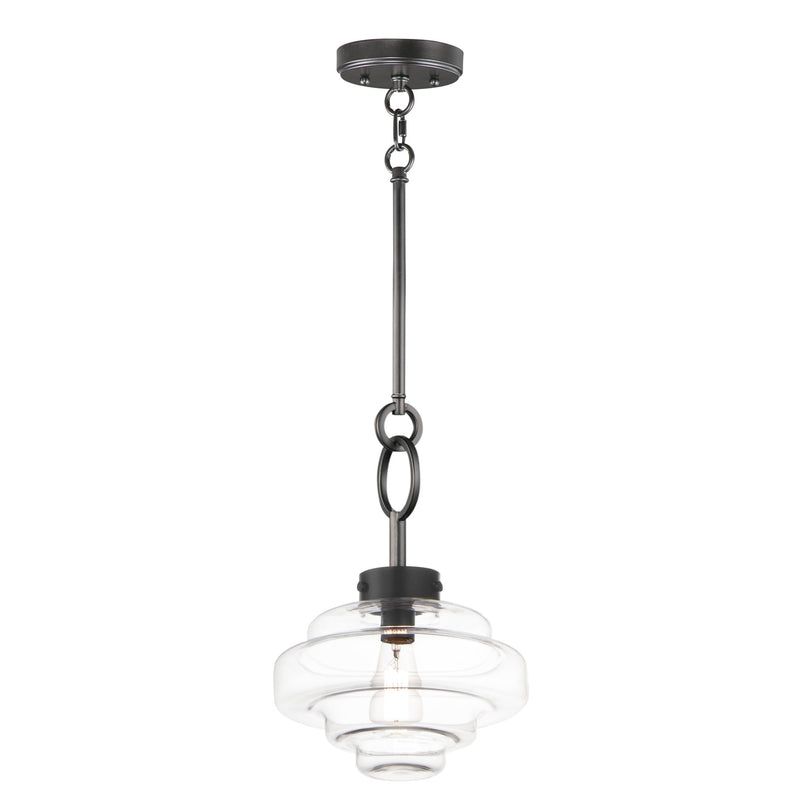 Harbor 1 Light Pendant in Black