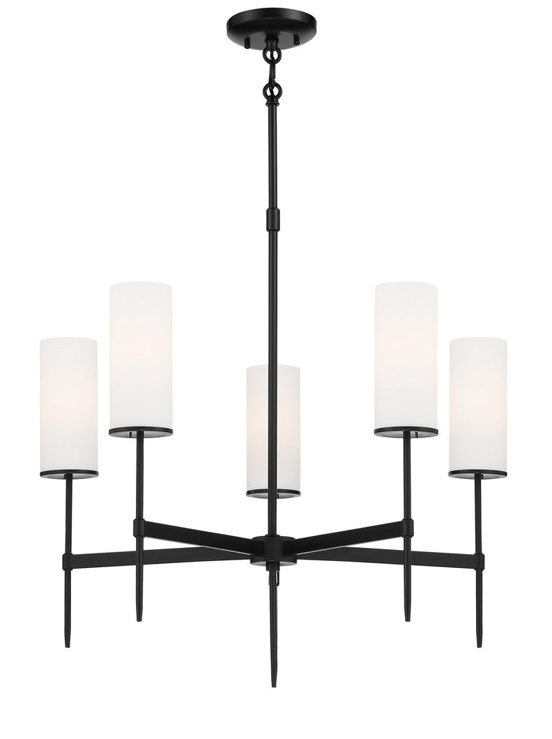 First Avenue 5-Light Chandelier in Coal