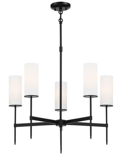 First Avenue 5-Light Chandelier in Coal