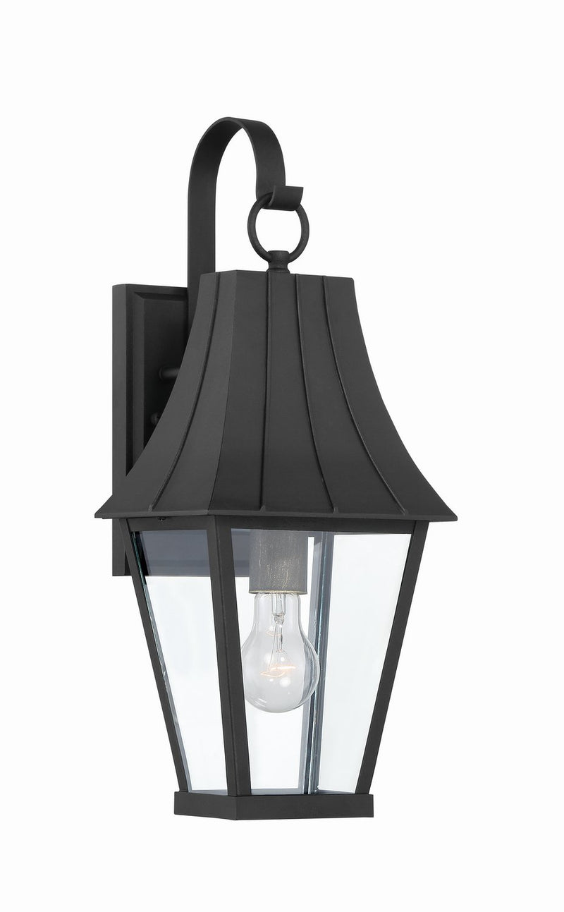 Chateau Grande Outdoor Wall Lantern in Sand Coal w/Gold